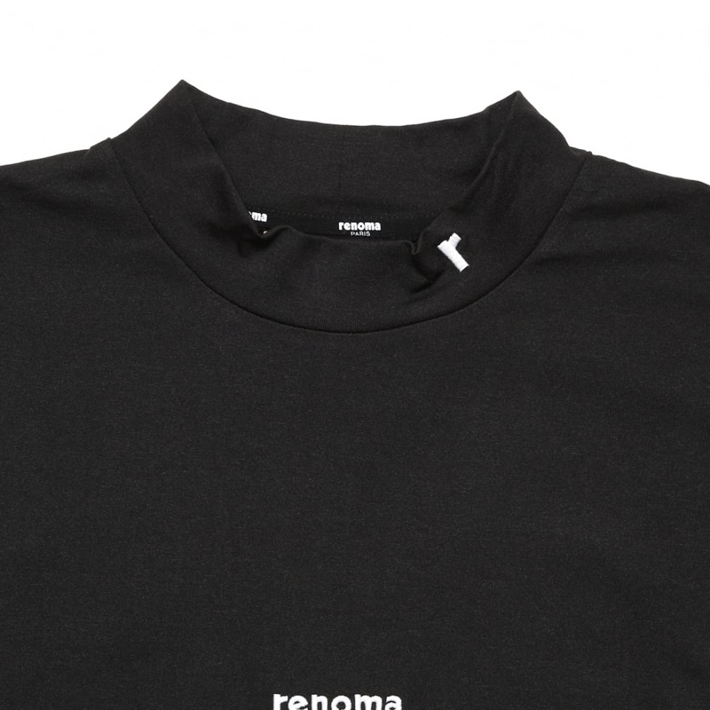 renoma Men's Golf Wear VERTICAL LOGO MOCK NECK S/S-SP RG5106-004