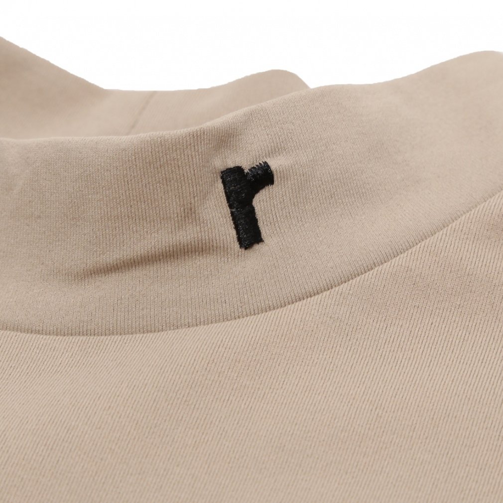 renoma Men's Golf Wear VERTICAL LOGO MOCK NECK S/S-SP RG5106-004