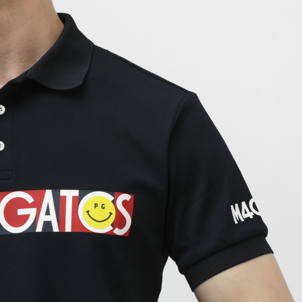 PEARLY GATES Men's Golf Wear Full-Dull Popcorn Pique Short Sleeve Polo Shirt 0535260605
