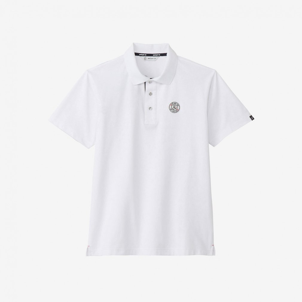 and per se Men's Golf Wear Swing Dry Short Sleeve Polo Shirt AMS9705V1