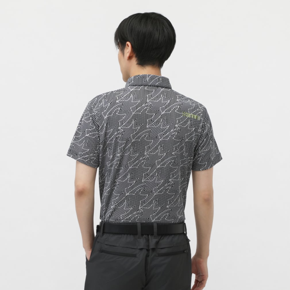 le coq sportif golf Men's Golf Wear Cool-to-the-Touch Shirt LG5SHS19M