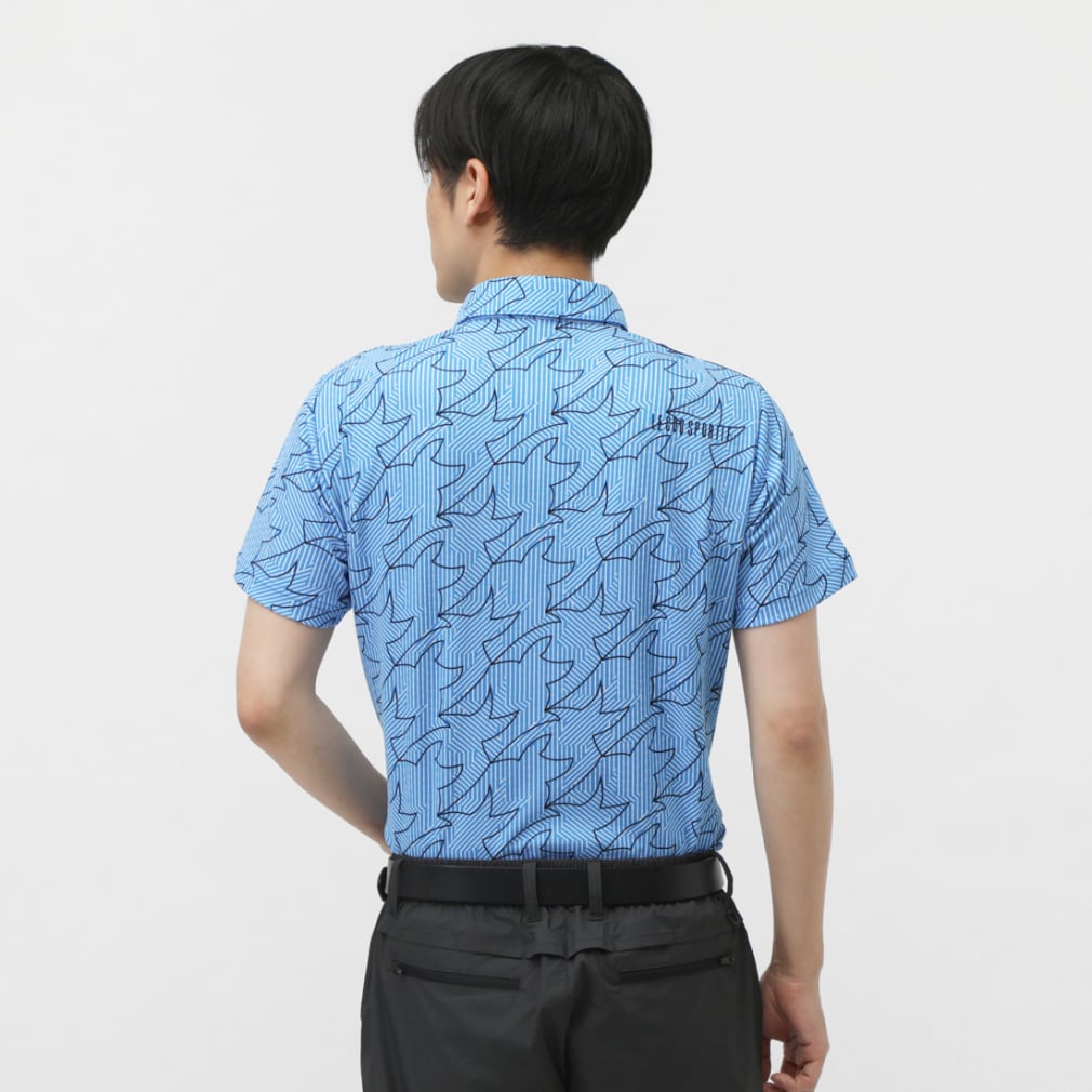 le coq sportif golf Men's Golf Wear Cool-to-the-Touch Shirt LG5SHS19M