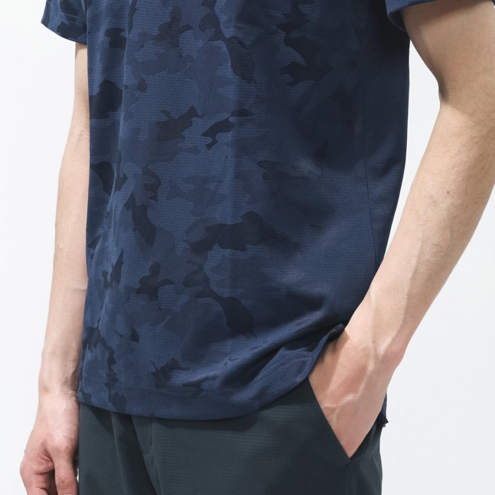 Titleist Men's Golf Wear Camouflage Jacquard Shirt TMPMS114J 6665902794