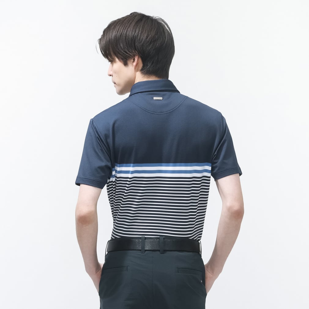 Titleist Men's Golf Wear Panel Stripe Yarn-Dyed Shirt TMPMS118J 6665903241