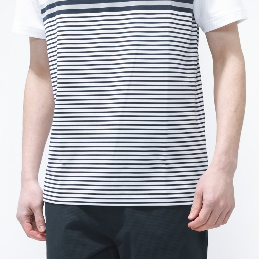 Titleist Men's Golf Wear Panel Stripe Yarn-Dyed Shirt TMPMS118J 6665903241