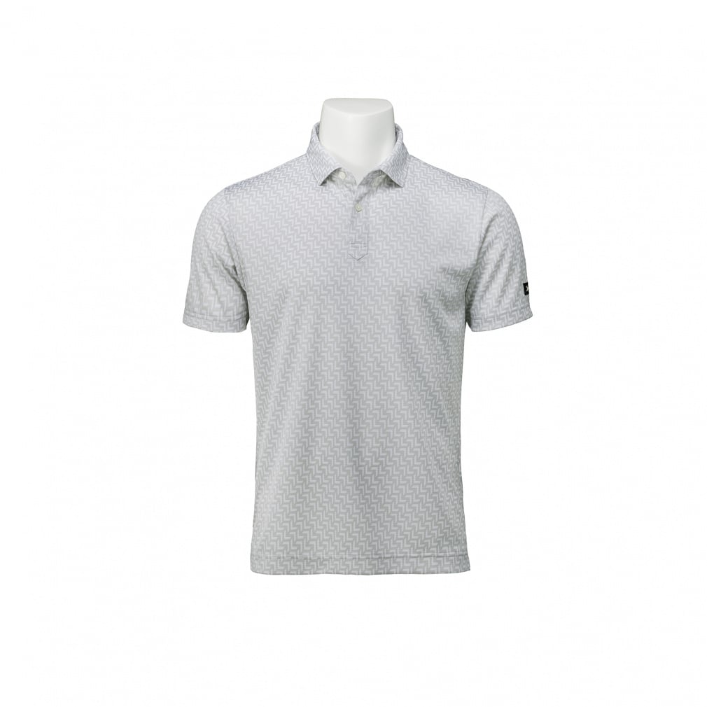 Titleist Men's Golf Wear Bias Herringbone Jacquard Shirt TMPMS103J