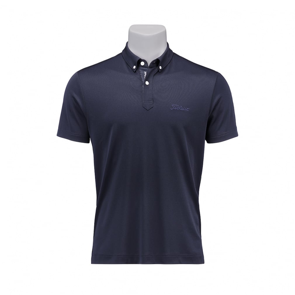 Titleist Men's Golf Wear Basic Button-Down Shirt TKPMS104J 6665204492