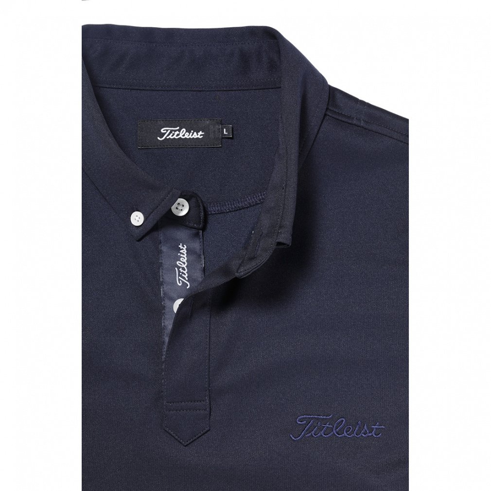 Titleist Men's Golf Wear Basic Button-Down Shirt TKPMS104J 6665204492