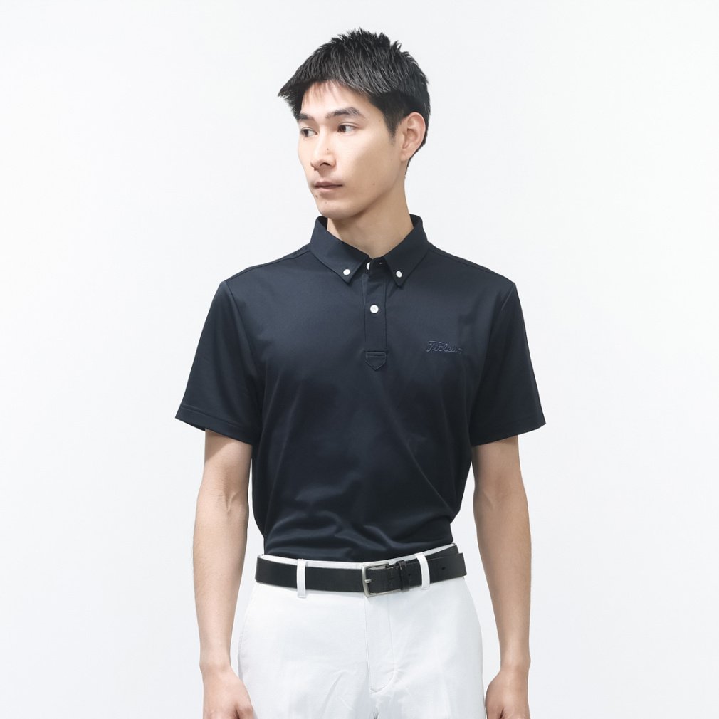 Titleist Men's Golf Wear Basic Button-Down Shirt TKPMS104J 6665204492