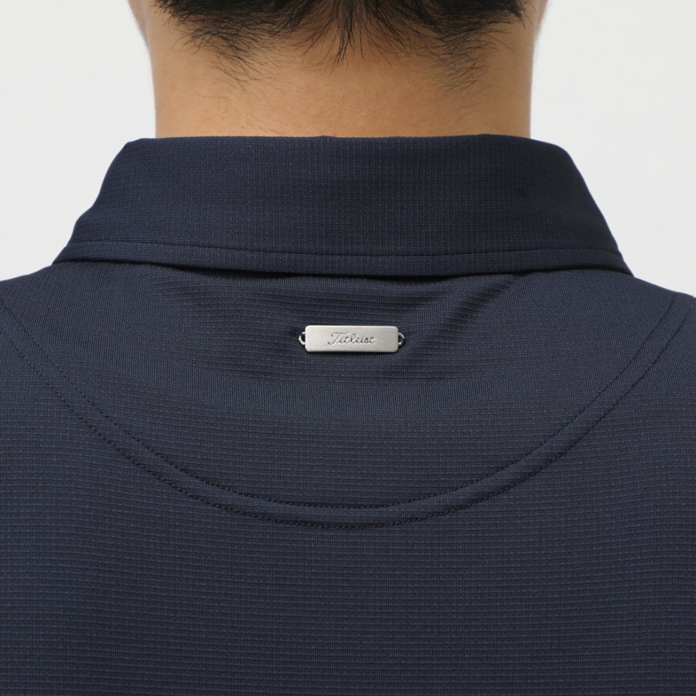 Titleist Men's Golf Wear Yarn-Dyed Panel Stripe Shirt TMPMS118J