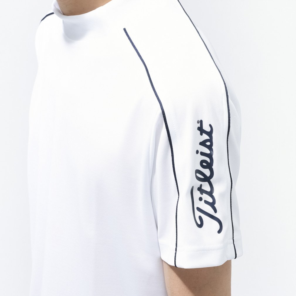 Titleist Men's Golf Wear Basic Piqué Mock Neck Shirt TKPMS109J 6665205185