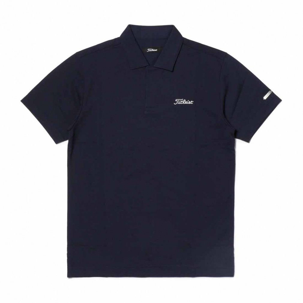 Titleist Men's Golf Wear Linen Blend Piqué Shirt TKPMS115J 6665206038