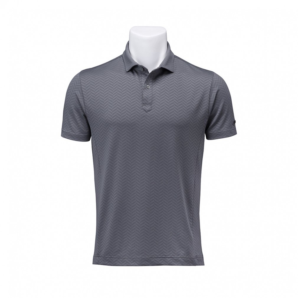 Titleist Men's Golf Wear Herringbone Jacquard Shirt TKPMS121J 6665206991