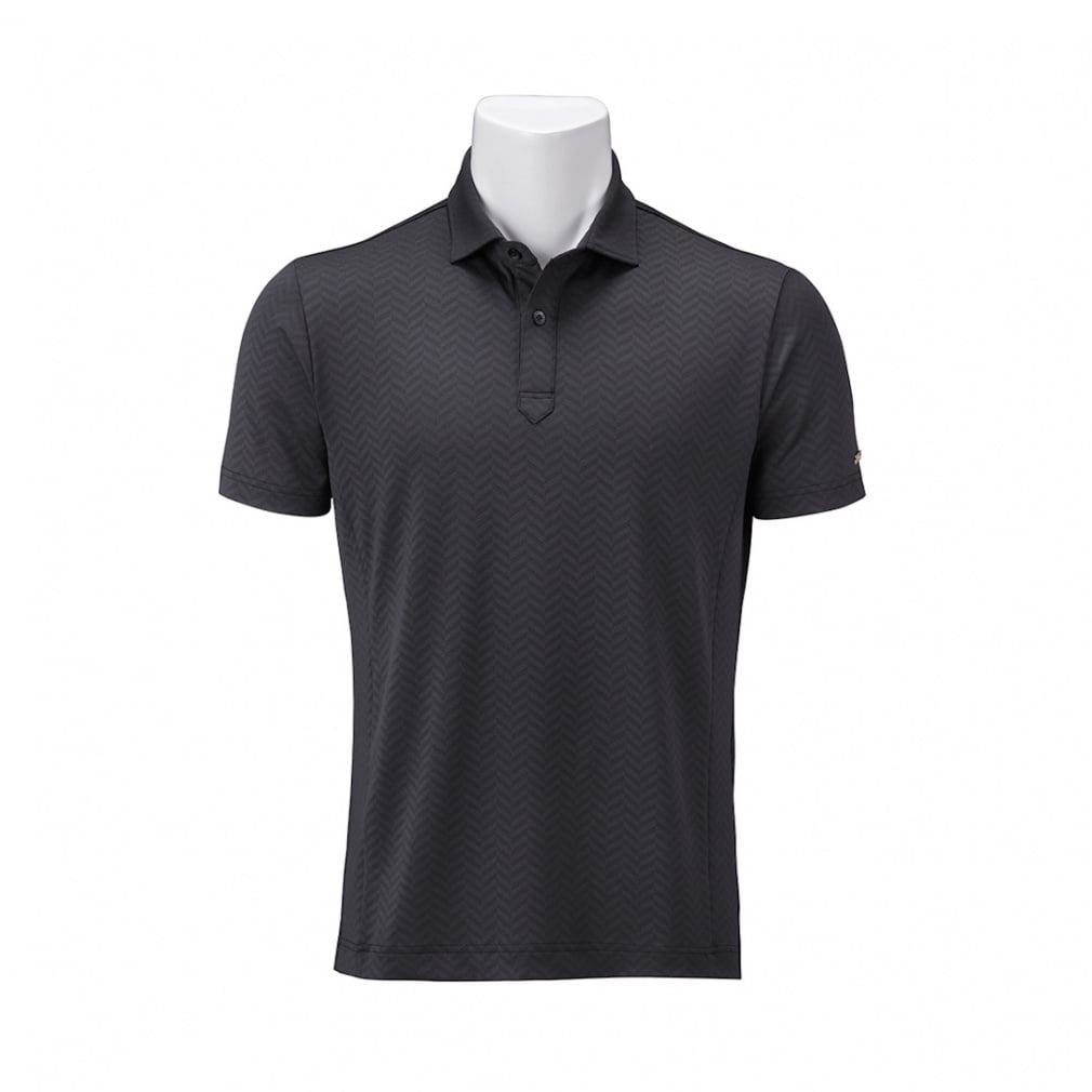 Titleist Men's Golf Wear Herringbone Jacquard Shirt TKPMS121J 6665206991