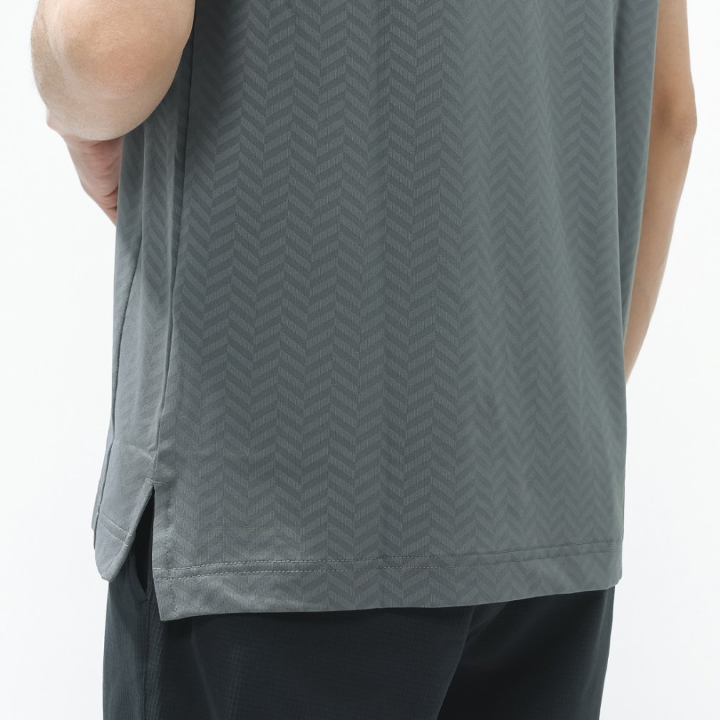 Titleist Men's Golf Wear Herringbone Jacquard Shirt TKPMS121J 6665206991