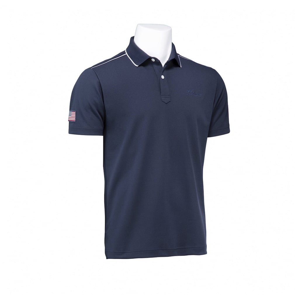 Titleist Men's Golf Wear Stars & Stripes Polo TLPMS117J 6665529397
