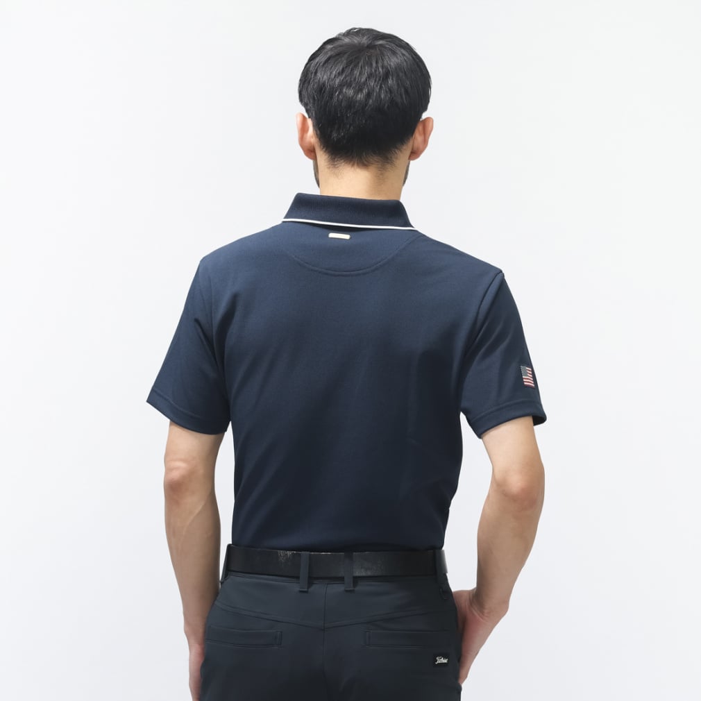 Titleist Men's Golf Wear Stars & Stripes Polo TLPMS117J 6665529397