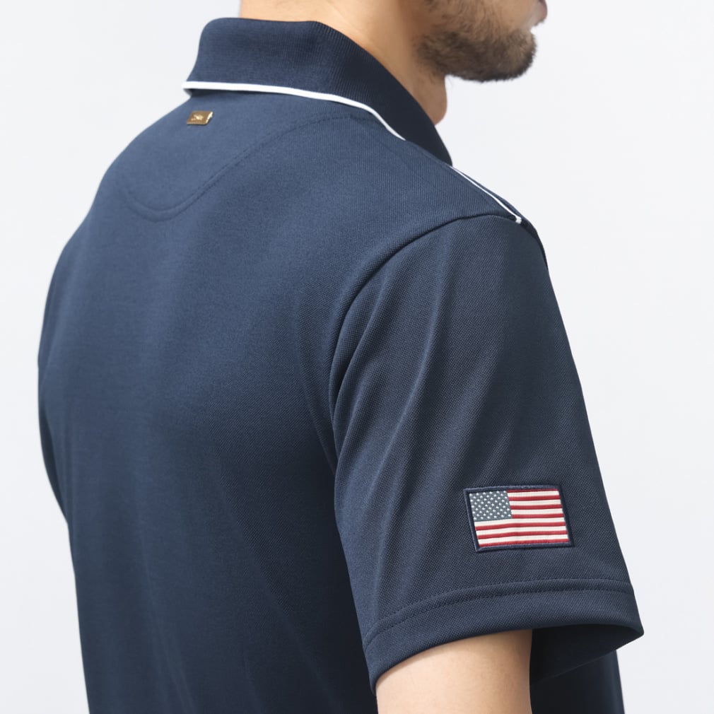 Titleist Men's Golf Wear Stars & Stripes Polo TLPMS117J 6665529397