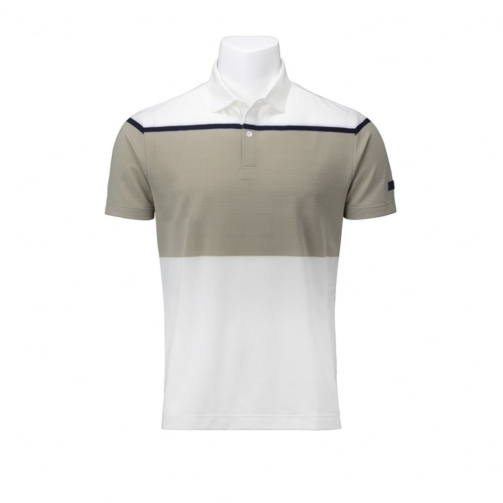 Titleist Men's Golf Wear Yarn-Dyed Color Block Shirt TLPMS122J 6665530096