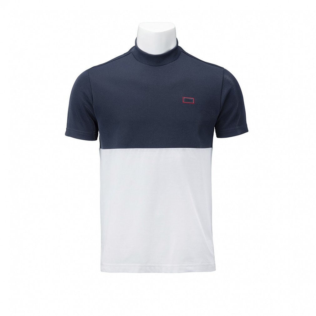 Titleist Men's Golf Wear Mesh Cho x Pique Cooling Mock Shirt TLPMS125J 6665531437
