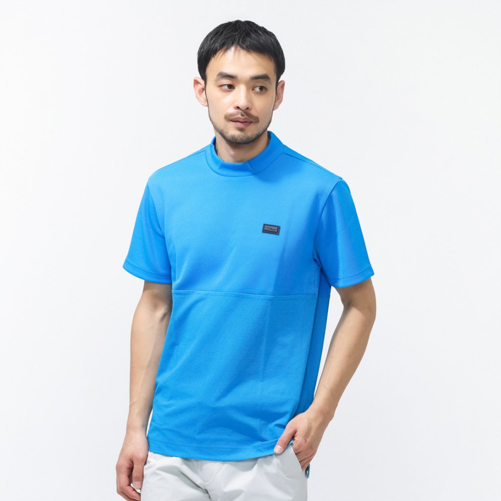 Titleist Men's Golf Wear Mesh Cho x Pique Cooling Mock Shirt TLPMS125J 6665531437