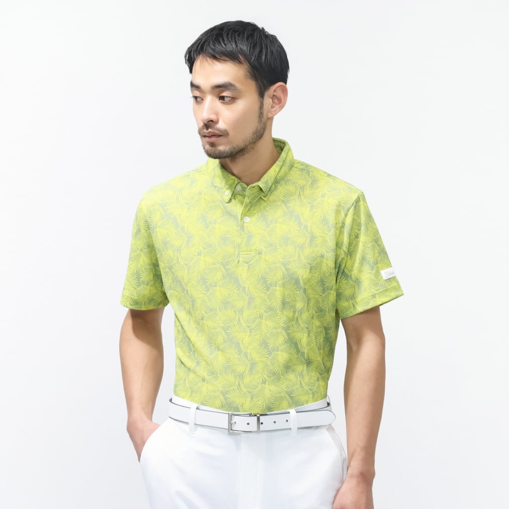 Titleist Men's Golf Wear Hold Mesh Print Shirt TLPMS129J 6665532052