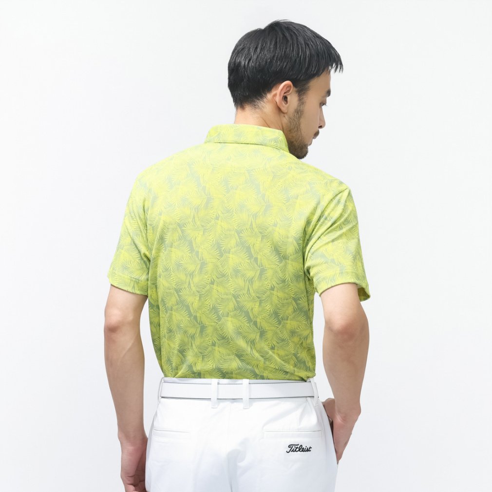 Titleist Men's Golf Wear Hold Mesh Print Shirt TLPMS129J 6665532052