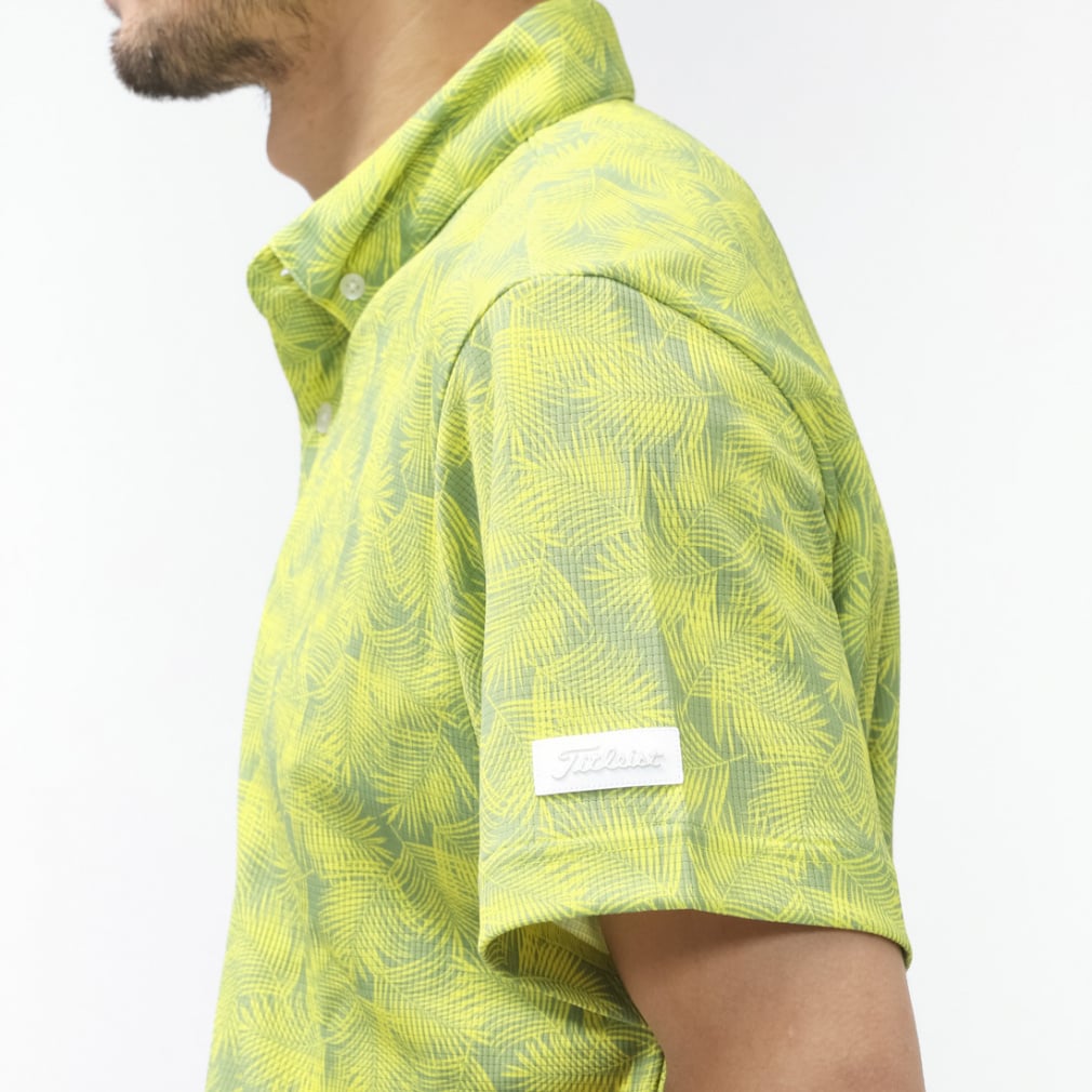 Titleist Men's Golf Wear Hold Mesh Print Shirt TLPMS129J 6665532052