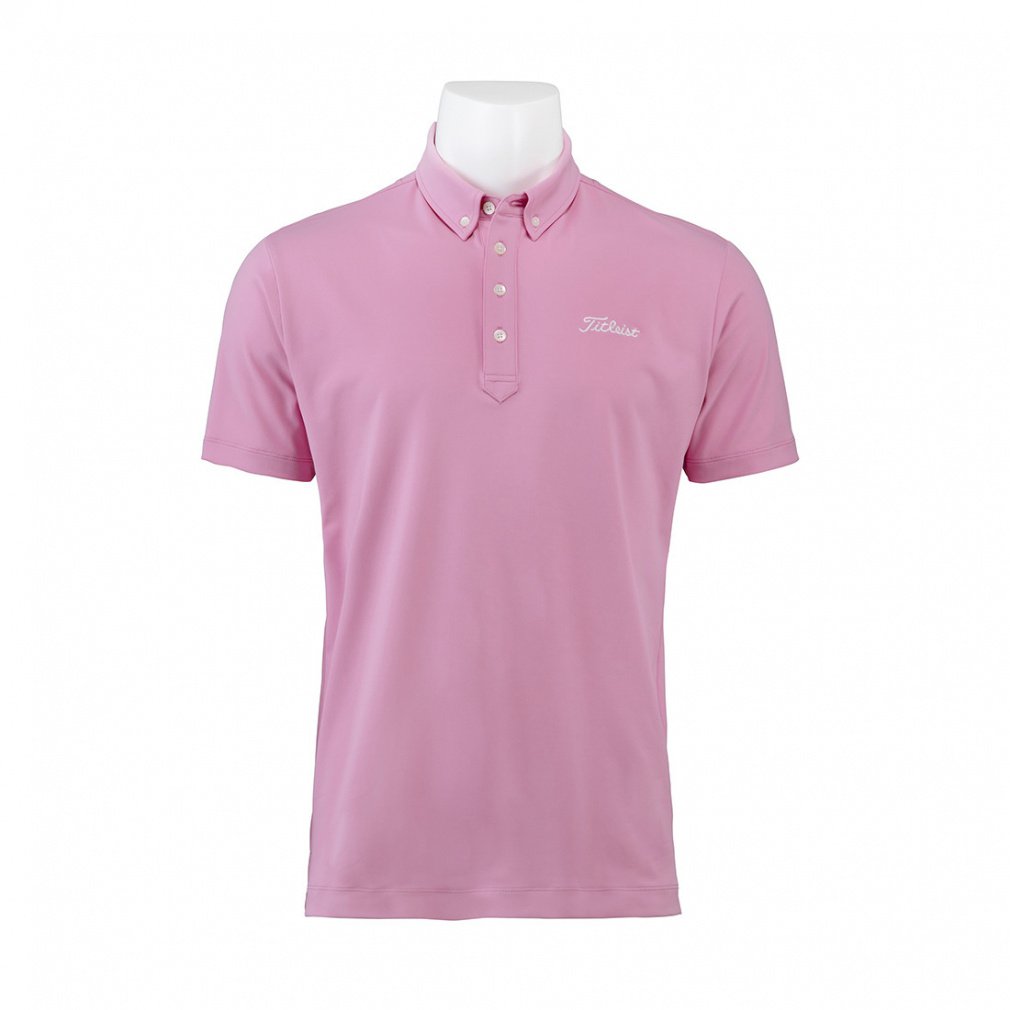 Titleist Men's Golf Wear Basic Stretch Button-Down Shirt TLPMS900J 6665535633