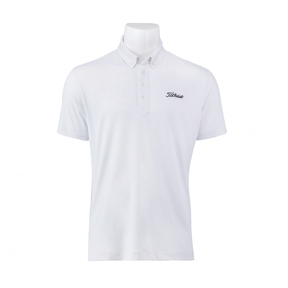 Titleist Men's Golf Wear Basic Stretch Button-Down Shirt TLPMS900J 6665535633