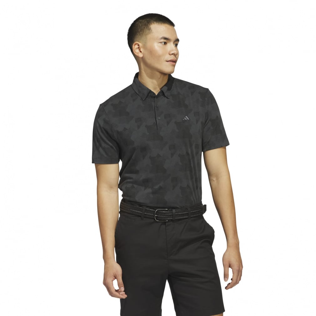 adidas Men's Golf Wear Beyond the Course Gradation Graphic Short Sleeve Shirt KUH74