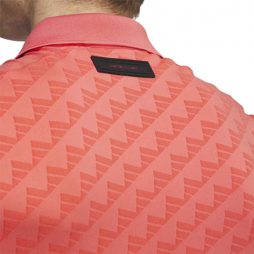 adidas Men's Golf Wear HEAT.RDY BOS Jacquard Polo IKJ53