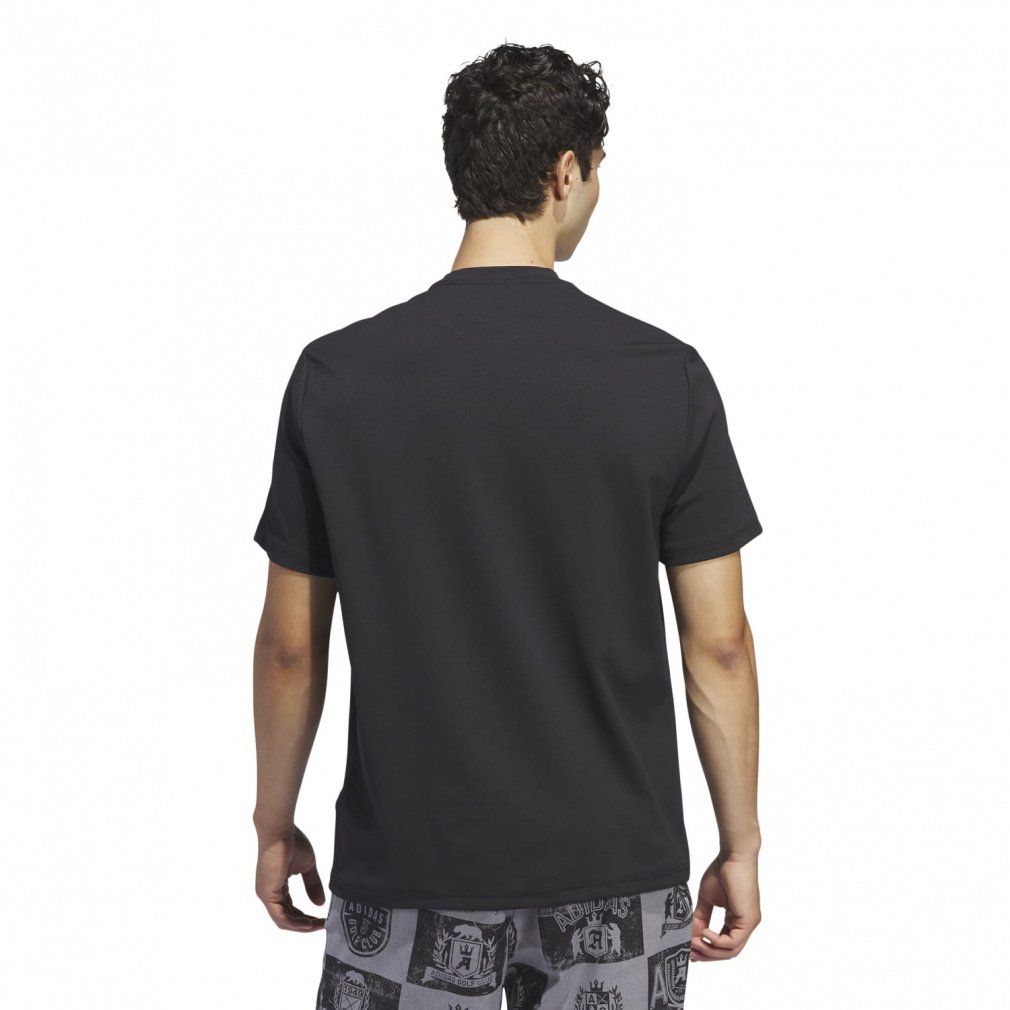 adidas Men's Golf Wear GO-TO Crest Mock Shirt KOW05