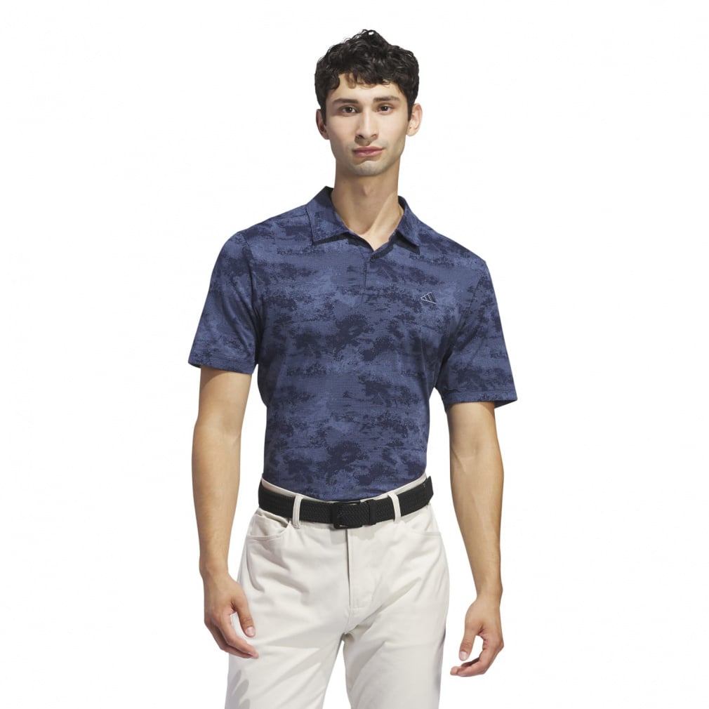 adidas Men's Golf Wear GO-TO Tonal Camo Mesh Shirt KOW08