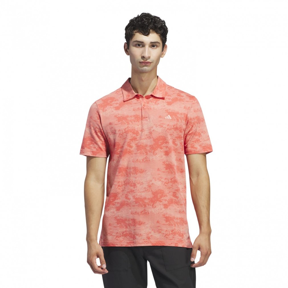 adidas Men's Golf Wear GO-TO Tonal Camo Mesh Shirt KOW08