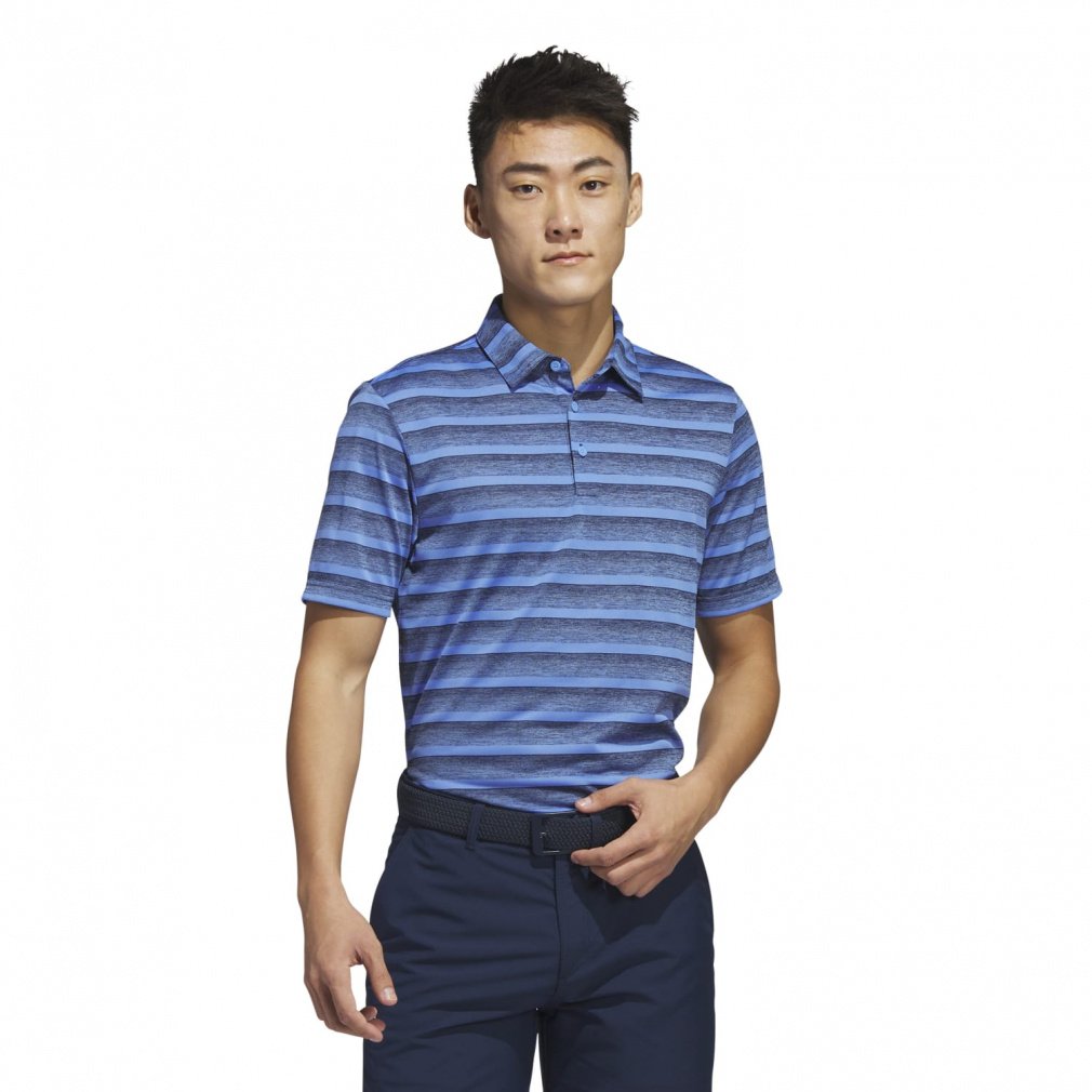 adidas Men's Golf Wear 2COLORSTRIPEPOLO EEW17