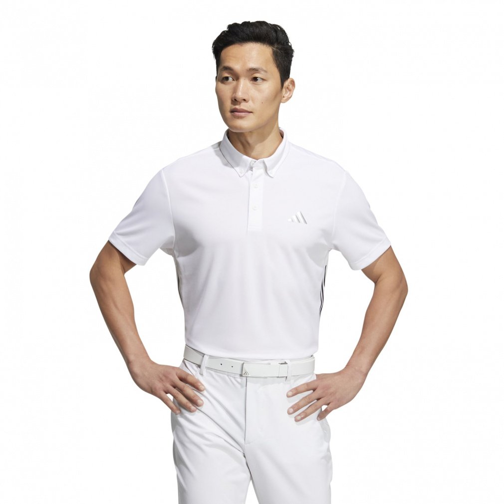 adidas Men's Golf Wear 3STPIQUEPOLO NMJ74