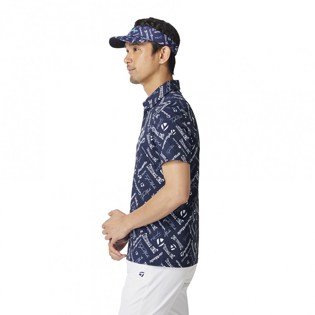 TaylorMade Men's Golf Wear Logo Graphic S/S Polo UN617
