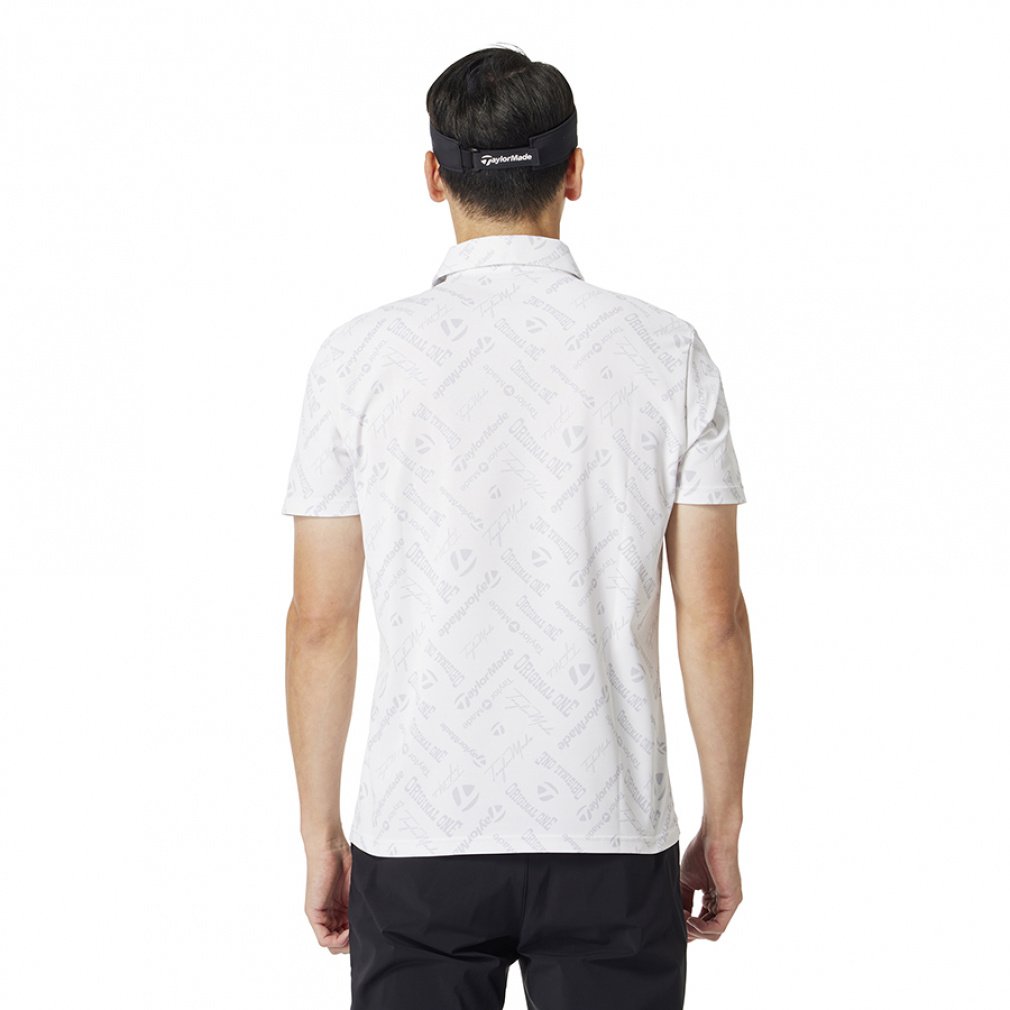 TaylorMade Men's Golf Wear Logo Graphic S/S Polo UN617