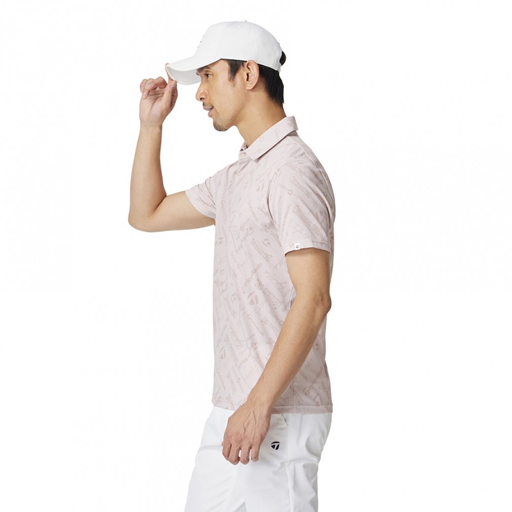 TaylorMade Men's Golf Wear Logo Graphic S/S Polo UN617