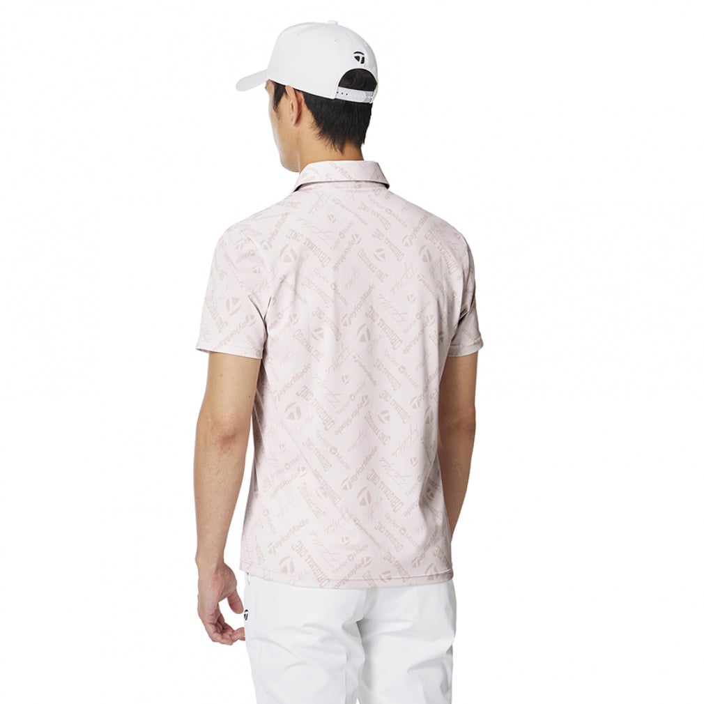 TaylorMade Men's Golf Wear Logo Graphic S/S Polo UN617