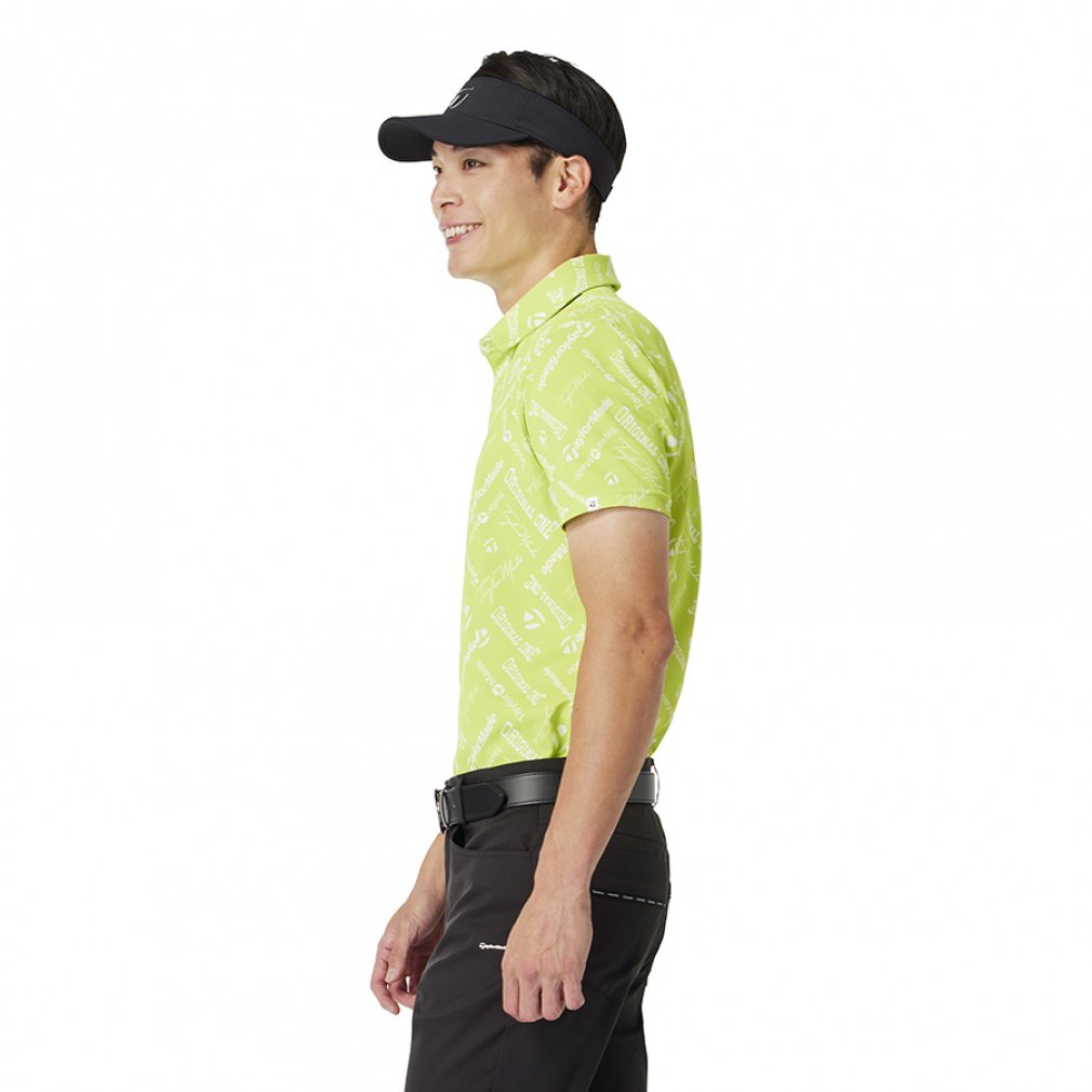 TaylorMade Men's Golf Wear Logo Graphic S/S Polo UN617