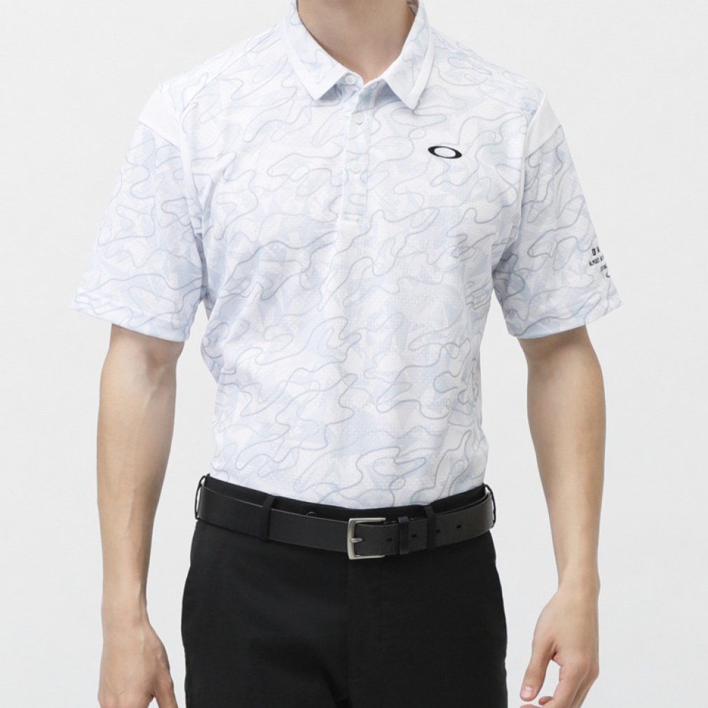 OAKLEY Men's Golf Wear O-SYNC PACK IRRADIATION SHIRT FOA407602