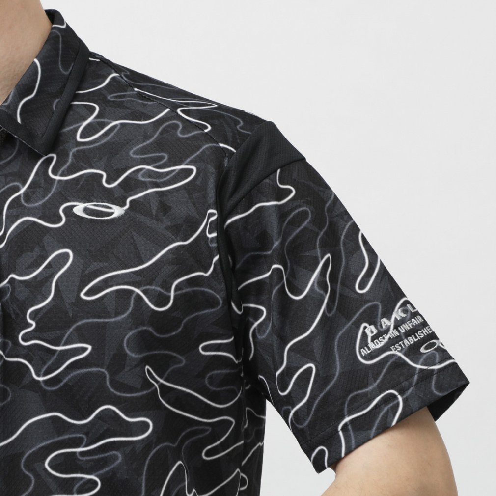 OAKLEY Men's Golf Wear O-SYNC PACK IRRADIATION SHIRT FOA407602