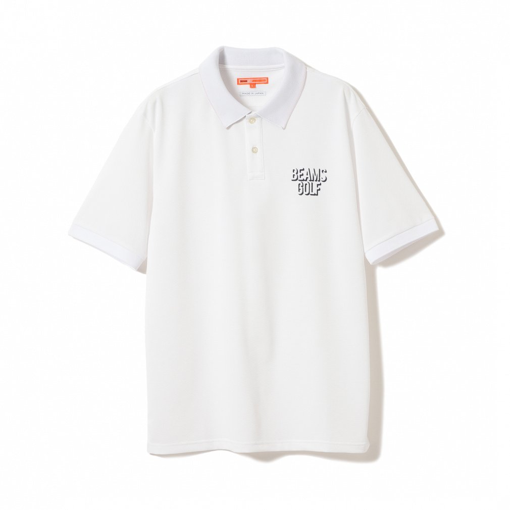 BEAMS GOLF Men's Golf Wear Under Collar Logo Polo Shirt 8202004444