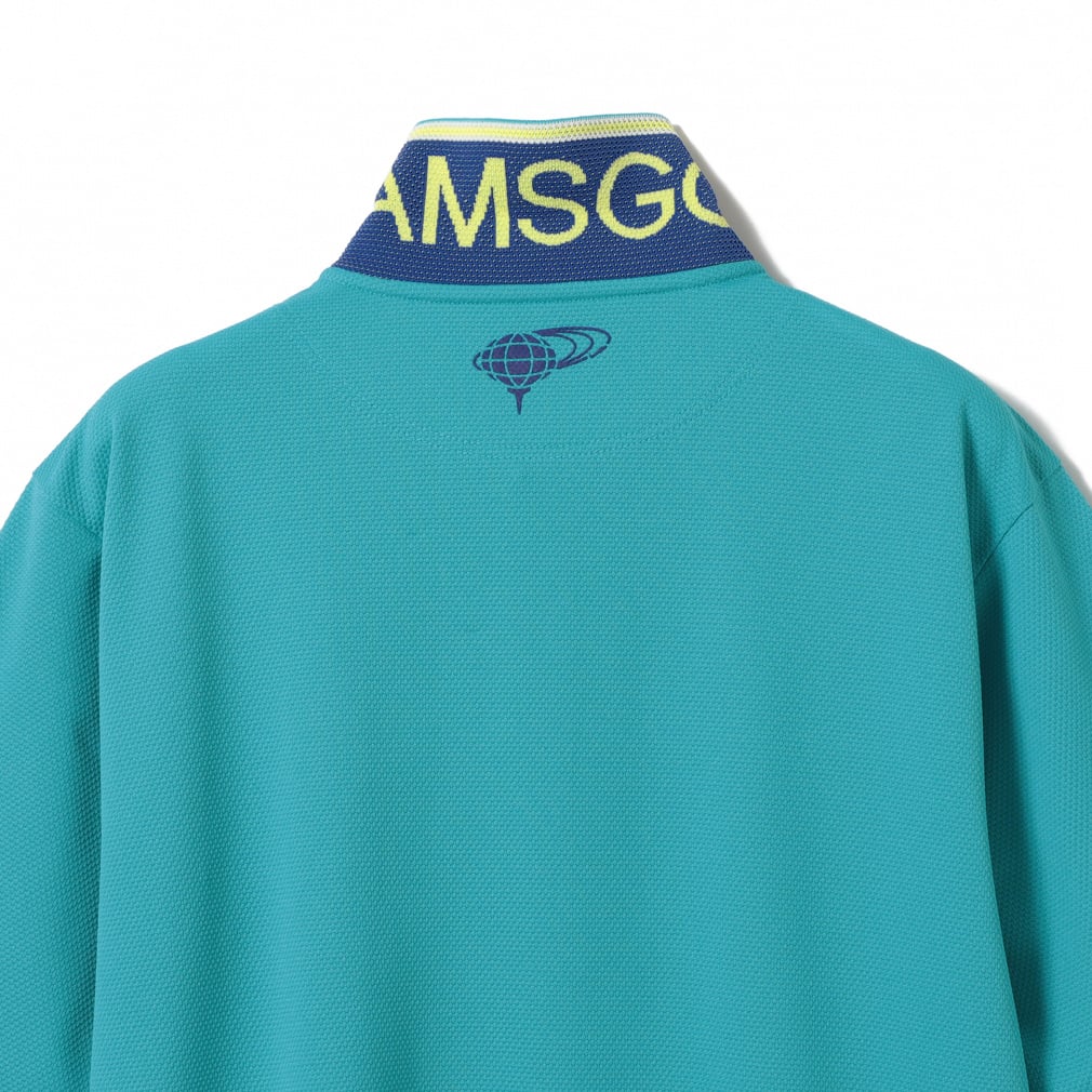 BEAMS GOLF Men's Golf Wear Under Collar Logo Polo Shirt 8202004444