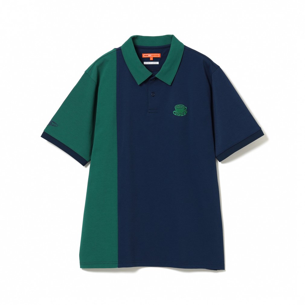BEAMS GOLF Men's Golf Wear ORANGE LABEL Exclusive Liberty Under Collar Print Polo Shirt 8202017244
