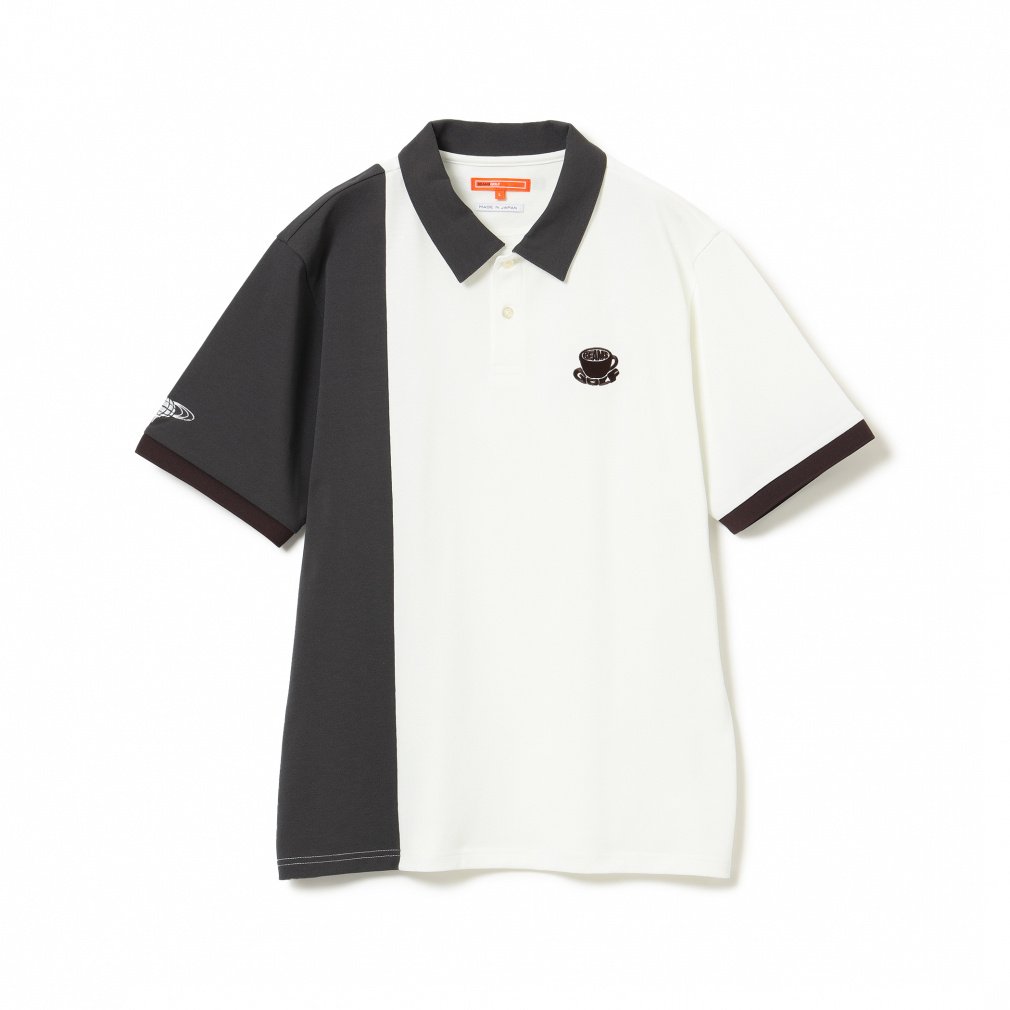 BEAMS GOLF Men's Golf Wear ORANGE LABEL Exclusive Liberty Under Collar Print Polo Shirt 8202017244