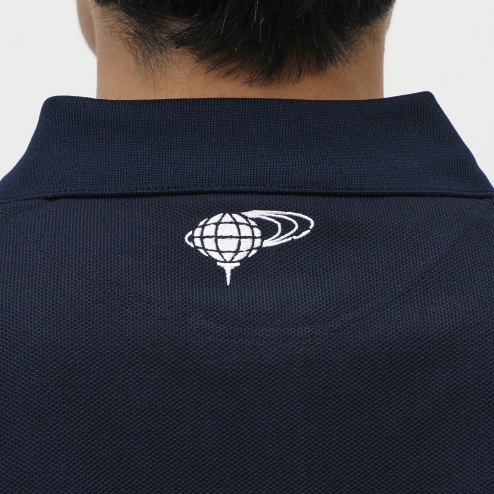 BEAMS GOLF Men's Golf Wear ORANGE LABEL / Exclusive Liberty Under Collar Print Solid Polo Shirt 25SS 8202017844