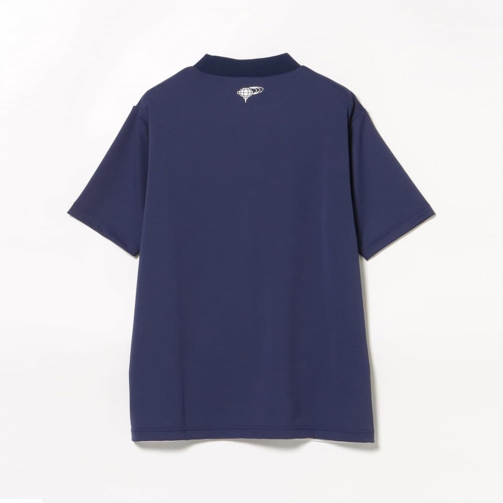 BEAMS GOLF Men's Golf Wear ORANGE LABEL / One-Point Border Mock Neck 8203020980